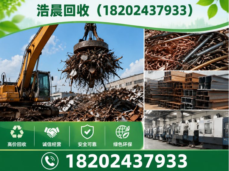 康平县废铁回收展示图